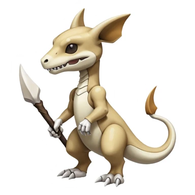 Cubone-Marowak-Fakémon-creature (full body) sticker