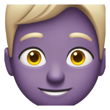 Smile with eye twitch sticker