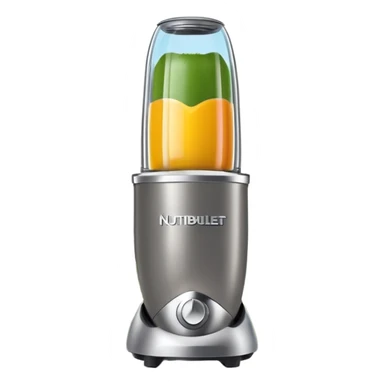 Emoji de una nutribullet color  sticker