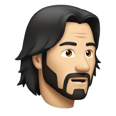 keanu saying no sticker