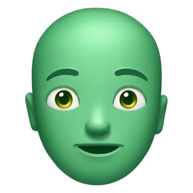 dark green spot sticker