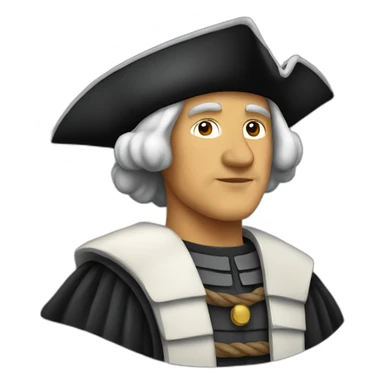 christopher columbus sticker