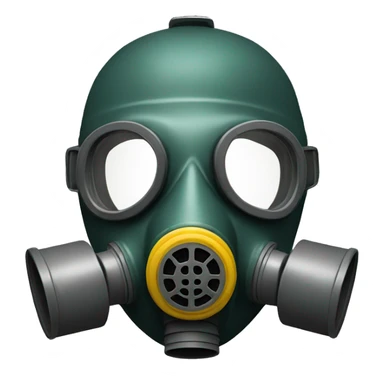 Gas mask sticker