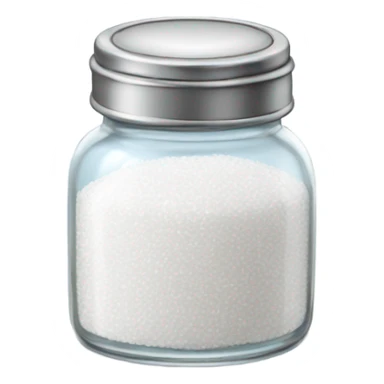 Salt shaker sticker