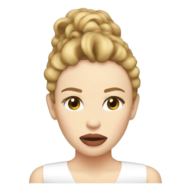 Kylie Minogue sad sticker