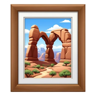 arches national park sticker