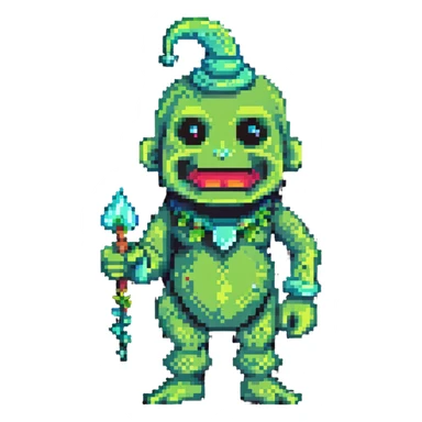 green genie sticker