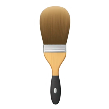 Brosse à cheveux sticker