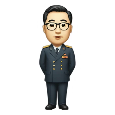 kim il sung sticker