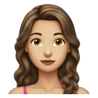 my-beautiful-brunette,-hazel-eyes,-with-beautiful-hair, -sign-says-no sticker