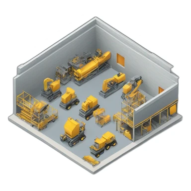 isometric fabrication company sticker