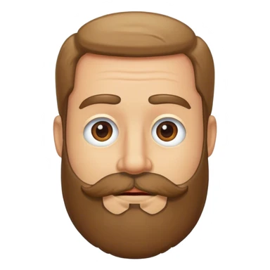 ernie with a beard sticker