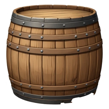 Wood car barrel  sticker