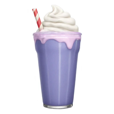 blueberry milkshake sticker