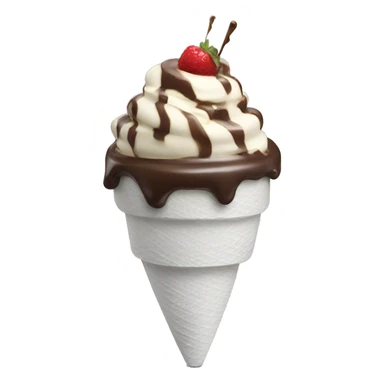 ice cream sundae sticker