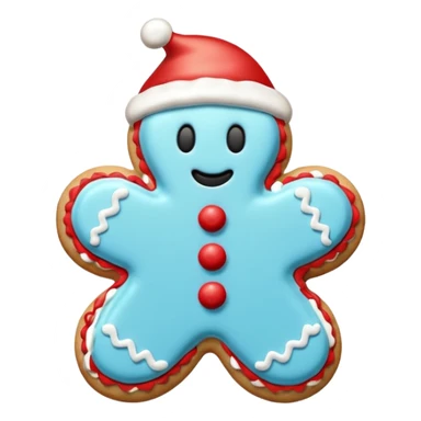 Christmas cookie sticker