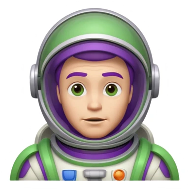 Buzz Lightyear from the movie Disney Pixar's Toy Story  sticker