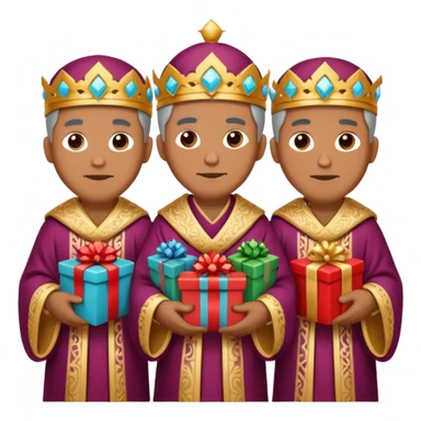 three wise men sticker