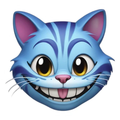 Cartoon Cheshire Cat  sticker