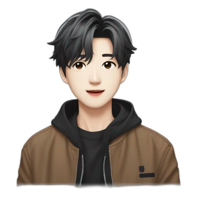 Hyunjin from stray kids sticker