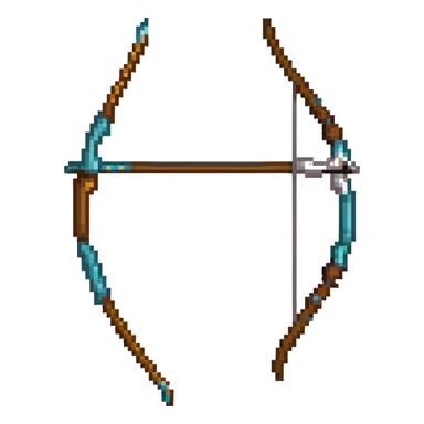 Mongolian composite bow weapon sticker