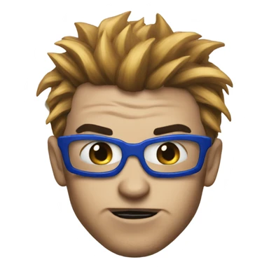 punk spider man sticker