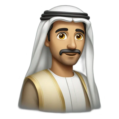 a man from saudi arabia sticker