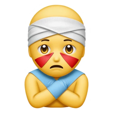 injured emoji sticker