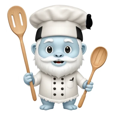yeti the chef sticker