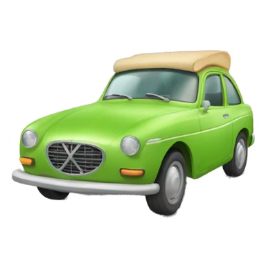 pasteque voiture  sticker