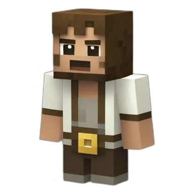 minecraft pioche sticker