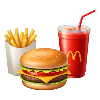 McDonald’s meal  sticker