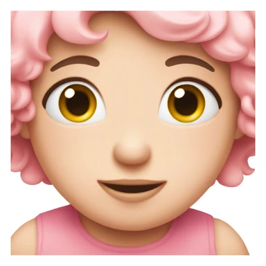 cute pink heart sticker