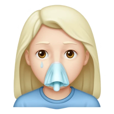 Caught a cold sticker