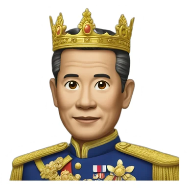 king of thailand sticker