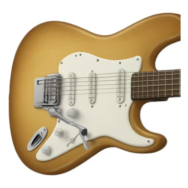 Guitare électrique sticker