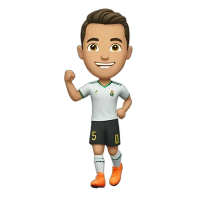 Cristiano ronaldo célébration sticker