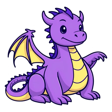 Durple sprunki a.k.a purple dragon sticker