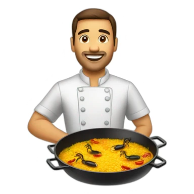 Paella de bogabante sticker