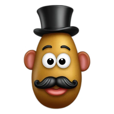 Mr potato head sticker