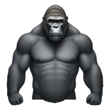 Slim silverback sticker