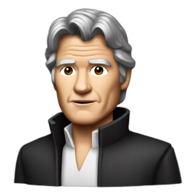 president han solo sticker
