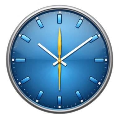 Clock it emoji sticker