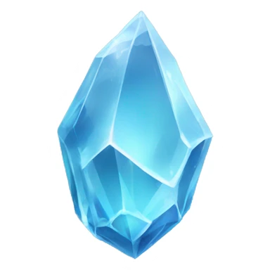 Rare crystal shard sticker