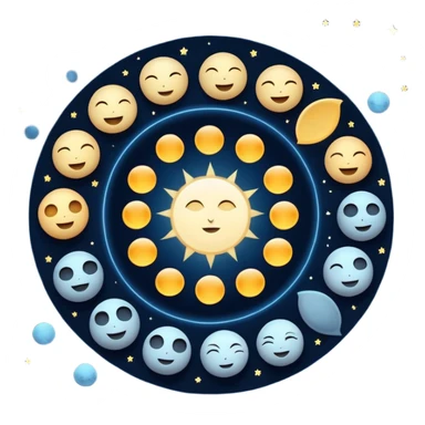 Moon Phases sticker