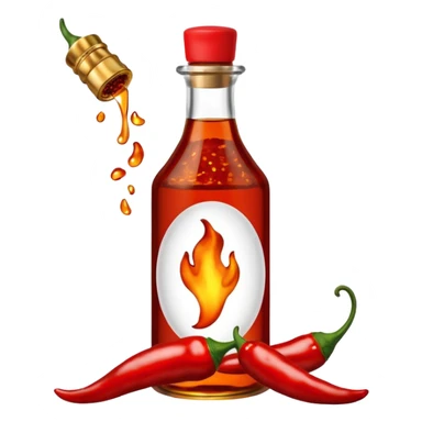 chilli oil sticker