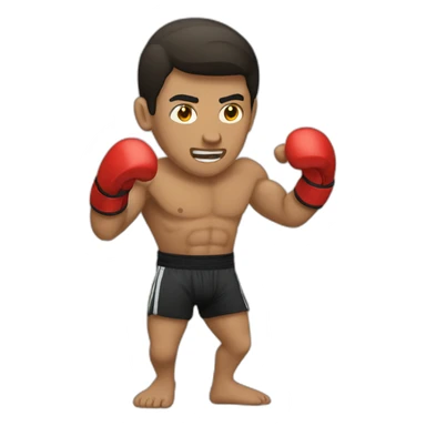 kickboxer sticker