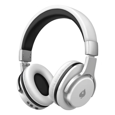 Headphones brown or white sticker