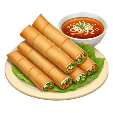 Spring roll  sticker