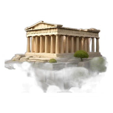 acropolis sticker